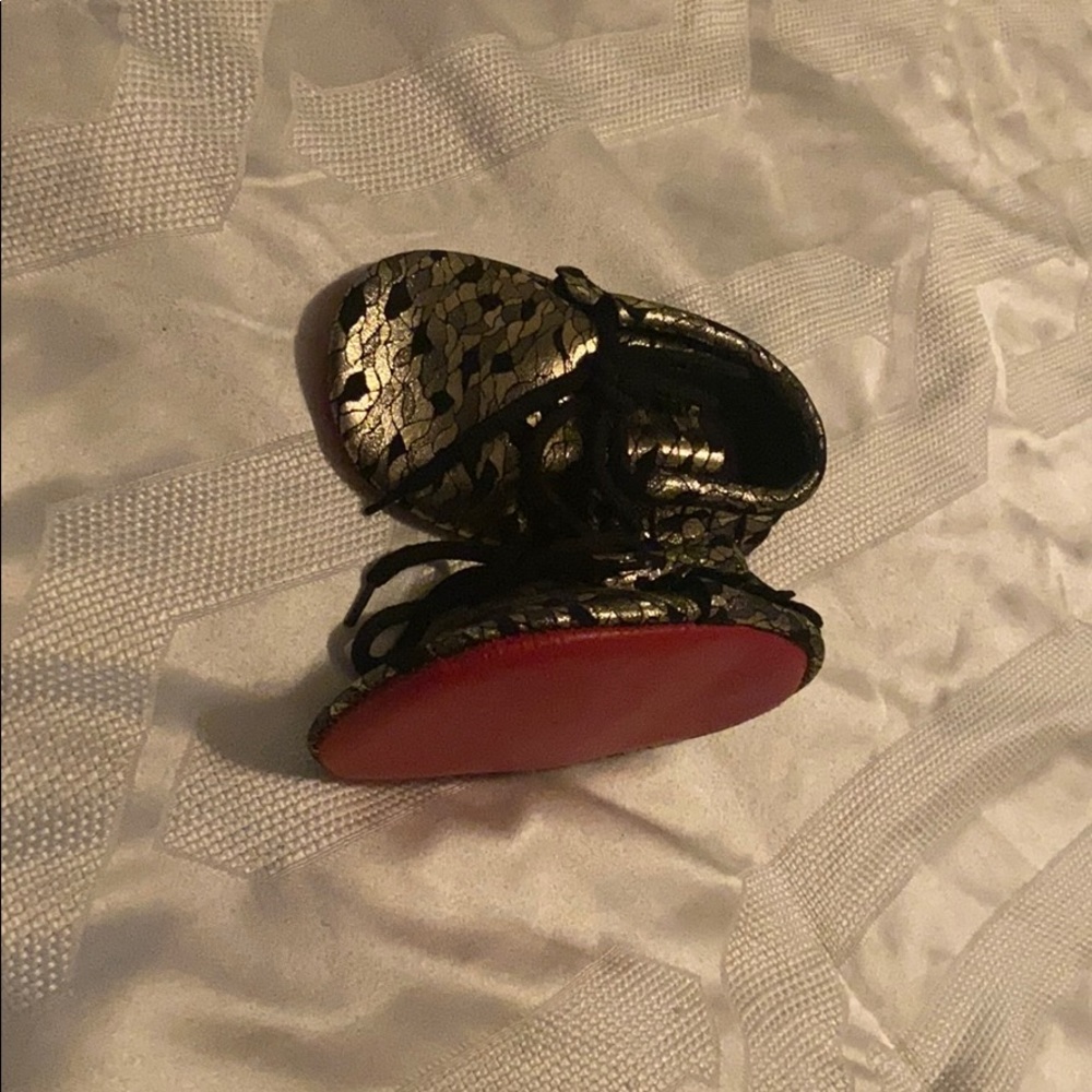 Babies soft red sole shoes